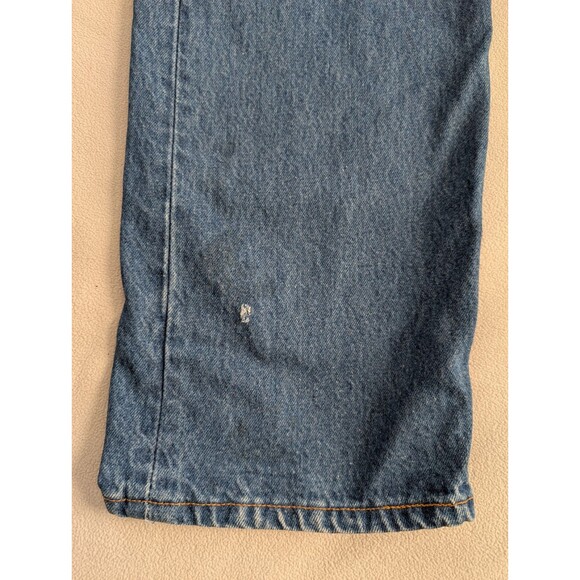 1998 Vintage 90's Levis Jeans Mens 40x30 Blue 501 Straight Light Wash Button Fly - Picture 9 of 12